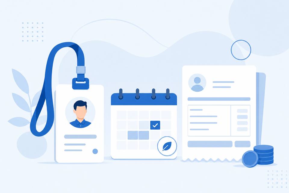 Illustration du module ressources humaines et paie ERPNext